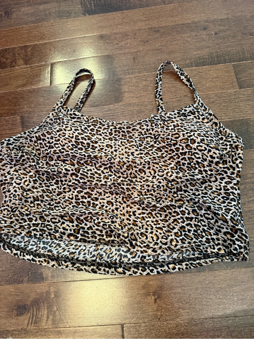 SHEIN Cheetah Print tank top